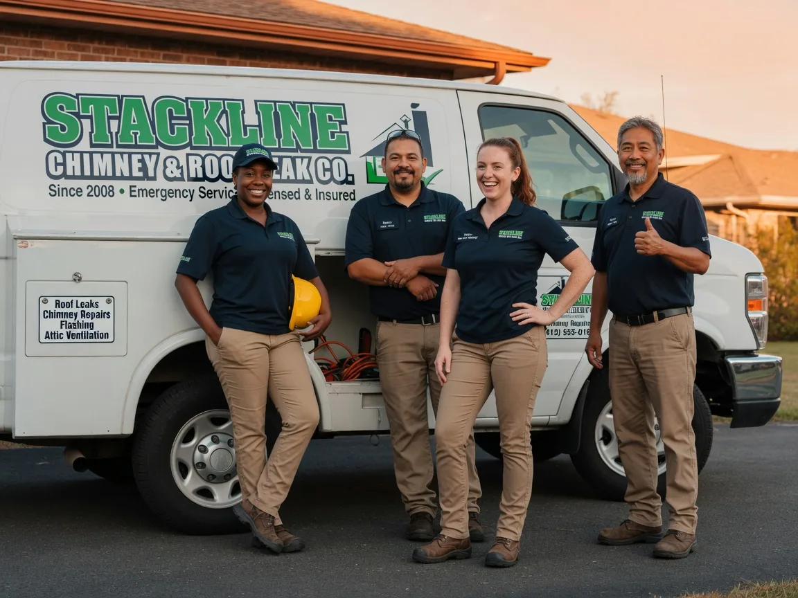 Chimney flashing repair company in Brookdale, CA